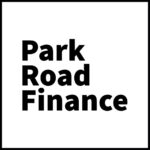 Showing Park Road Finance logo with bold black text on white square background