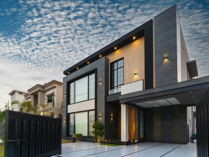 Showing a modern property tied to SMSF property finance strategy